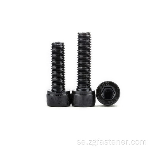 Black Zinc Grad 8.8 Hexagon Socket Screw Zink Plated Din 912 Hexagon Socket Head Cap Screws 8.8